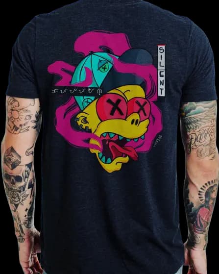Silent Rebel Swirling Pink