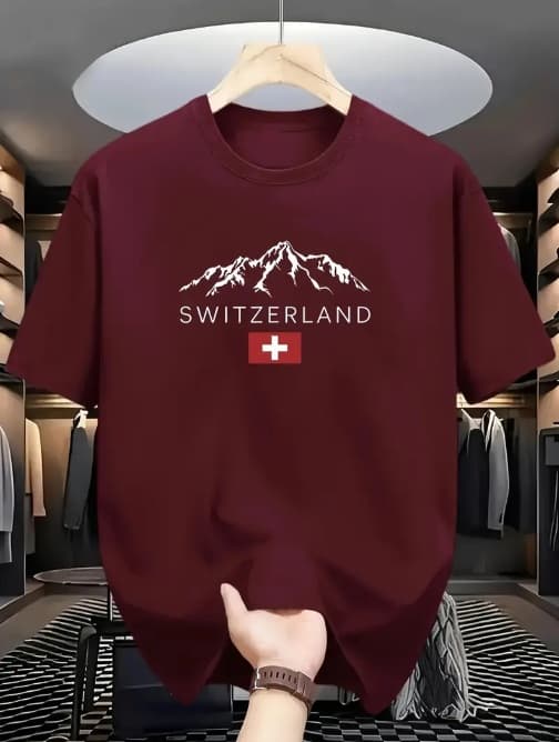 Alpine Heritage Swiss Cross Design